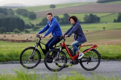 Gemeinsame Fahrten mit dem Elektrorad
